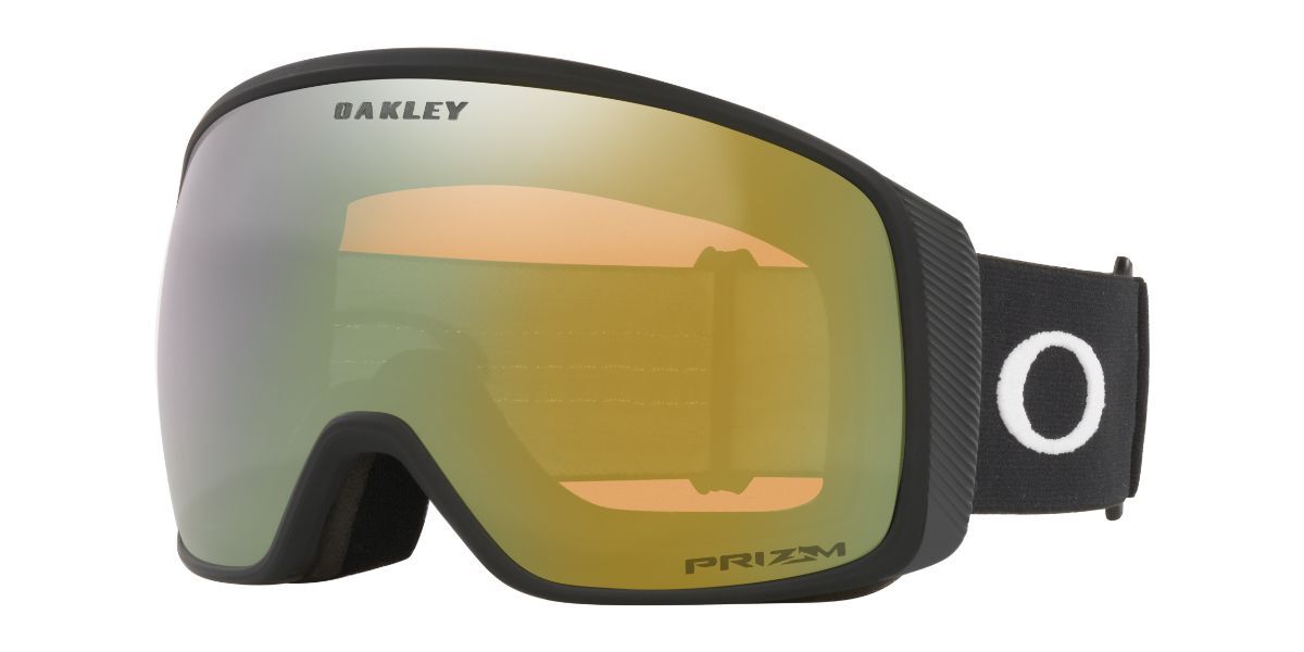 Image of Oakley Óculos de Esquis OO7104 FLIGHT TRACKER L 710460 Óculos de Sol Pretos Masculino PRT