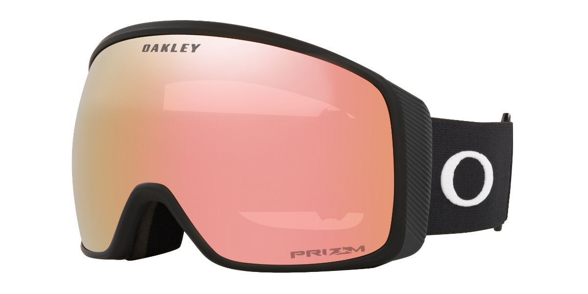 Image of Oakley Óculos de Esquis OO7104 FLIGHT TRACKER L 710461 Óculos de Sol Pretos Masculino PRT