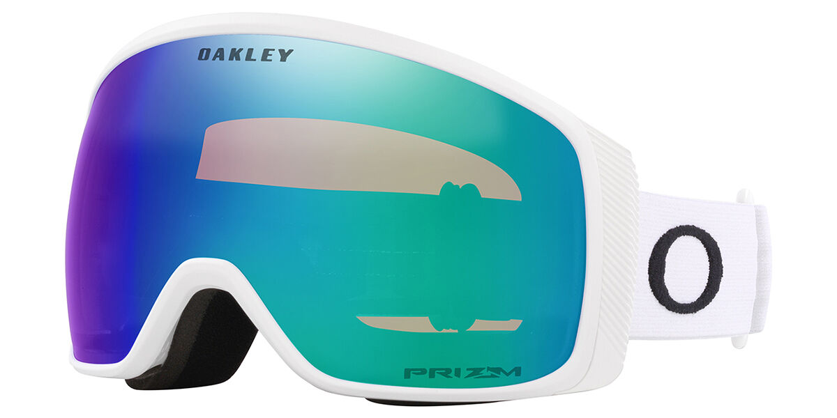Image of Oakley Óculos de Esquis OO7105 FLIGHT TRACKER M 710564 Óculos de Sol Brancos Masculino PRT