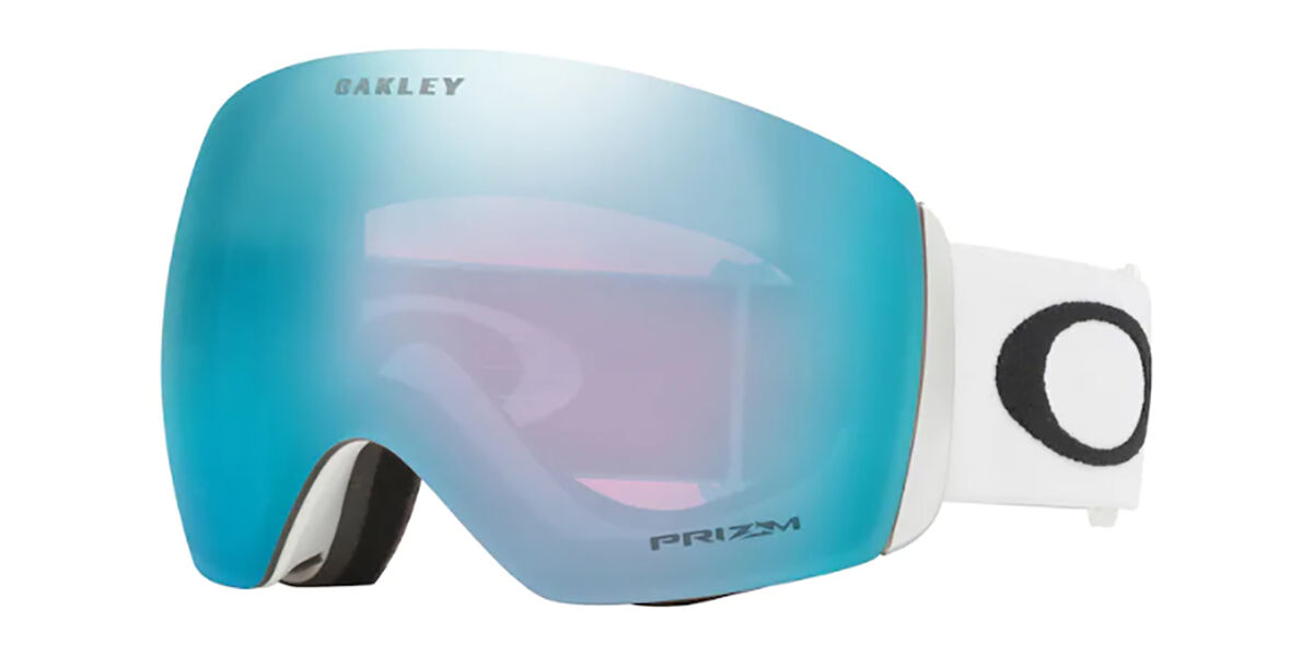 Image of Oakley Goggles OO7050 FLIGHT DECK L Formato Asiático 705091 Óculos de Sol Brancos Masculino BRLPT