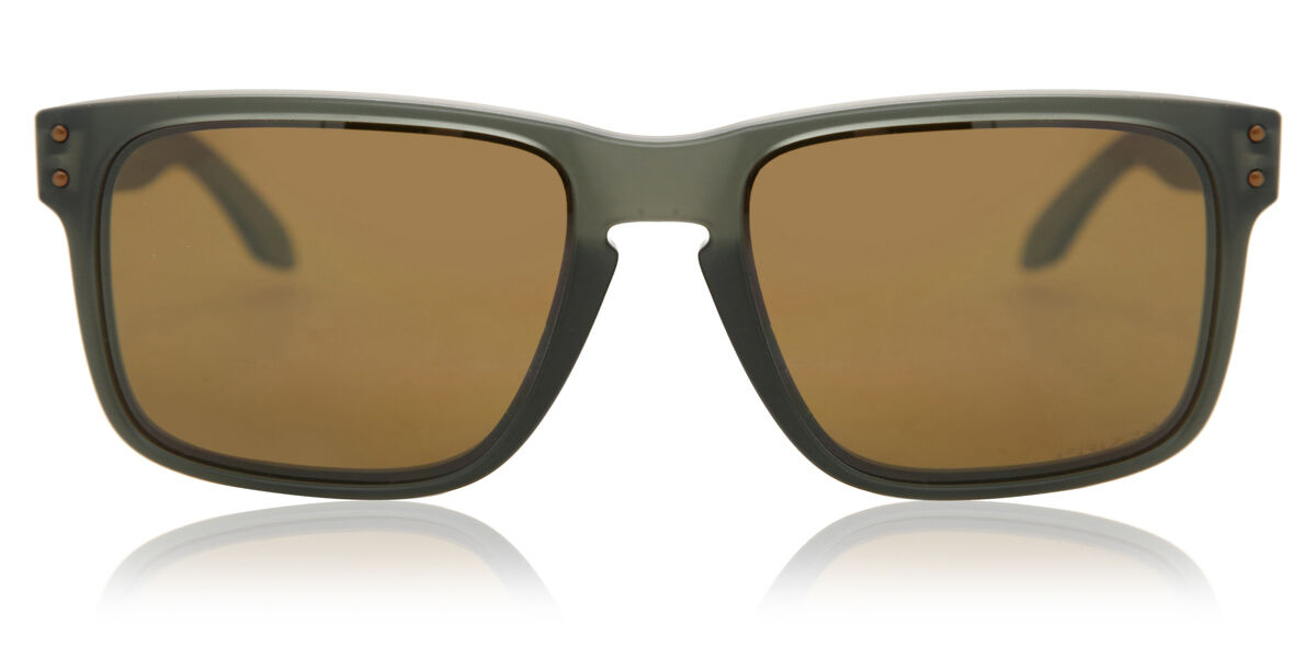 Image of Oakley OO9102 HOLBROOK 9102G6 Óculos de Sol Verdes Masculino PRT
