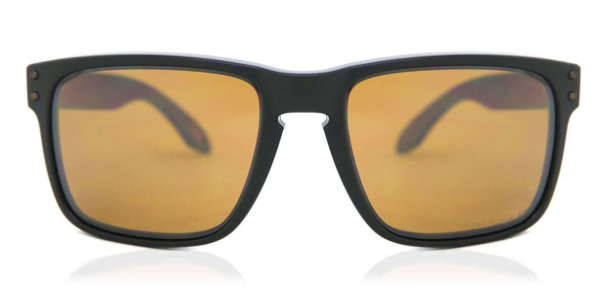 Image of Oakley OO9102 HOLBROOK Polarized 9102D7 Óculos de Sol Masculino Pretos BRLPT