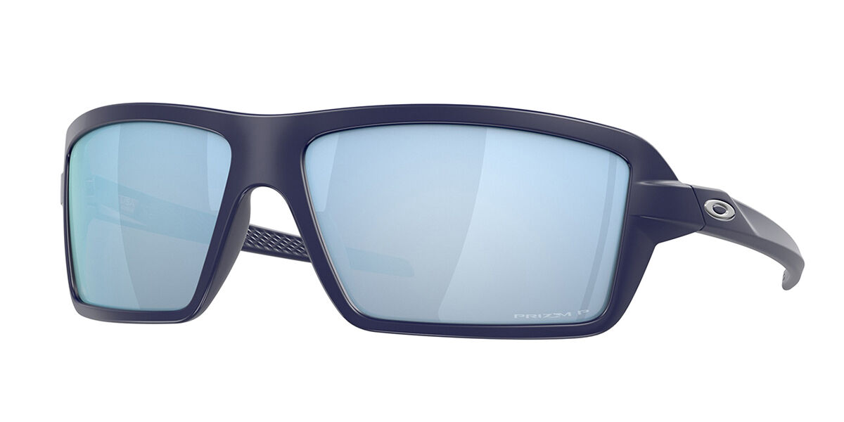 Image of Oakley OO9129 CABLES Polarized 912913 Óculos de Sol Azuis Masculino PRT