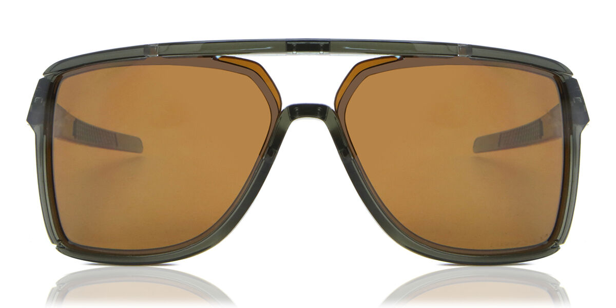 Image of Oakley OO9147 CASTEL Polarized 914704 Óculos de Sol Verdes Masculino BRLPT