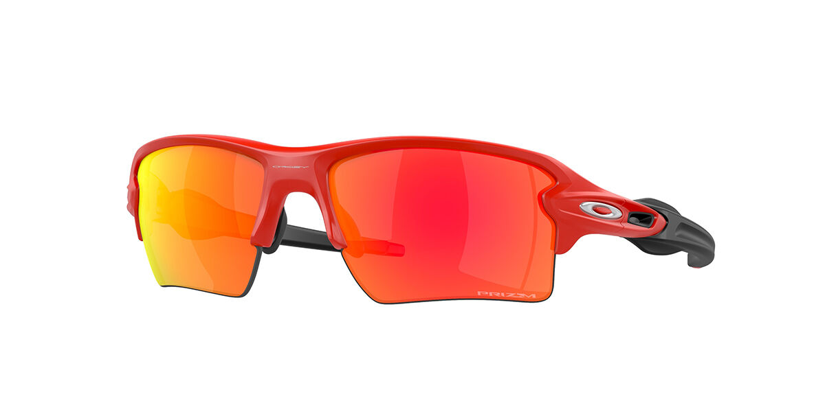 Image of Oakley OO9188 FLAK 20 XL 9188J1 Óculos de Sol Vermelhos Masculino BRLPT