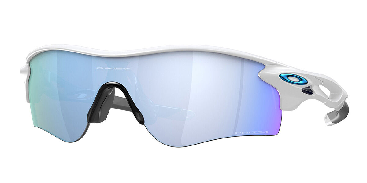 Image of Oakley OO9206 RADARLOCK PATH Asian Fit Polarized 920692 138 Lunettes De Soleil Homme Blanches FR