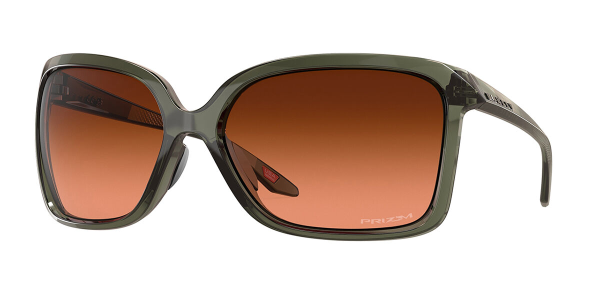 Image of Oakley OO9230 WILDRYE 923004 61 Lunettes De Soleil Femme Vertes FR