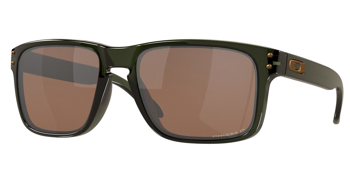 Image of Oakley OO9244 HOLBROOK Asian Fit Polarized 924462 Óculos de Sol Verdes Masculino PRT