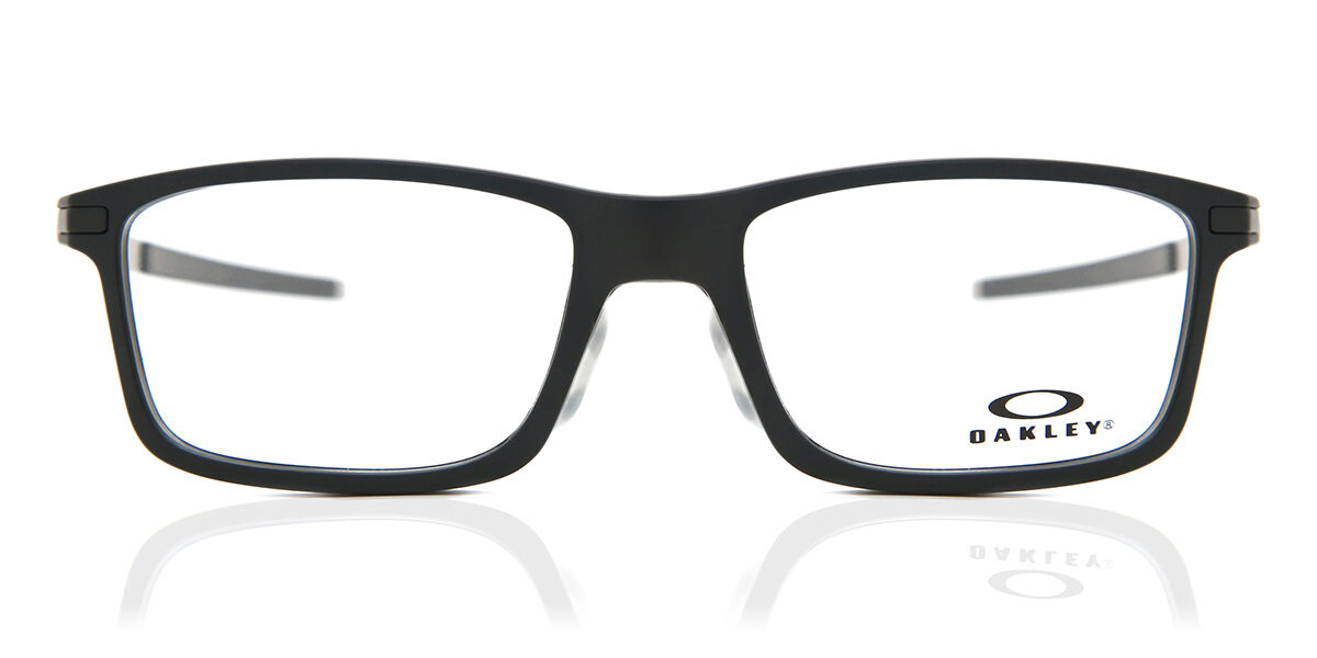 Image of Oakley OX8096 A PITCHMAN Formato Asiático 809601 Óculos de Grau Pretos Masculino BRLPT