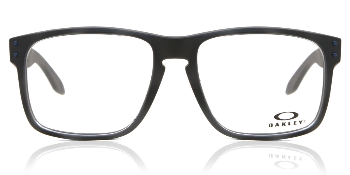 Image of Oakley OX8100F HOLBROOK RX Formato Asiático 810004 Óculos de Grau Pretos Masculino BRLPT