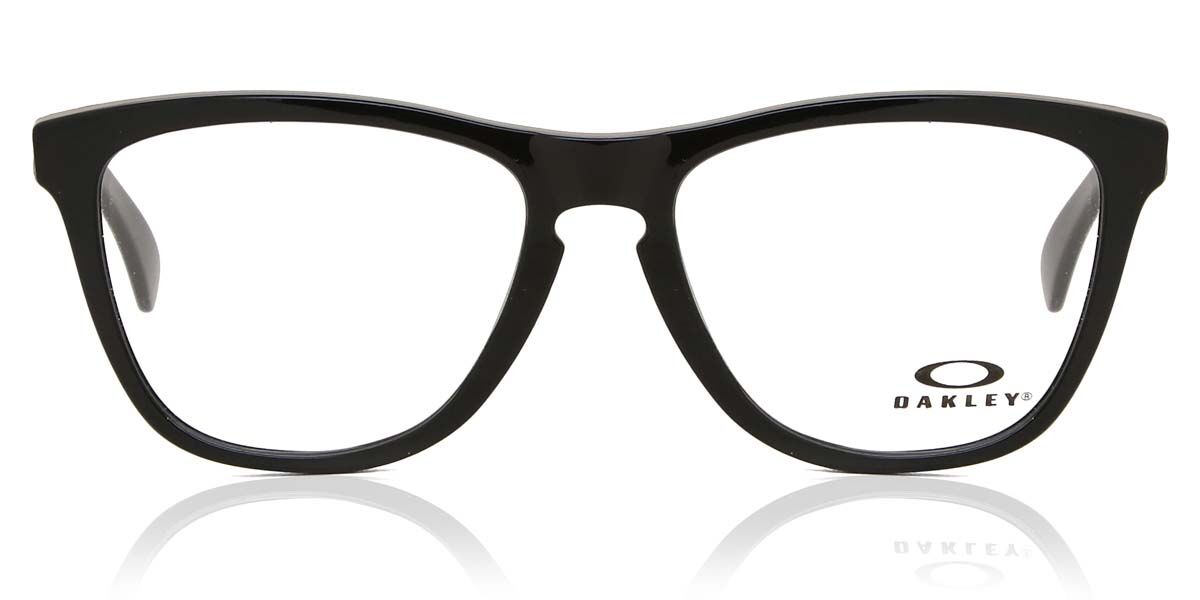 Image of Oakley OX8137A FROGSKINS RX A Asian Fit 813701 Óculos de Grau Pretos Masculino PRT