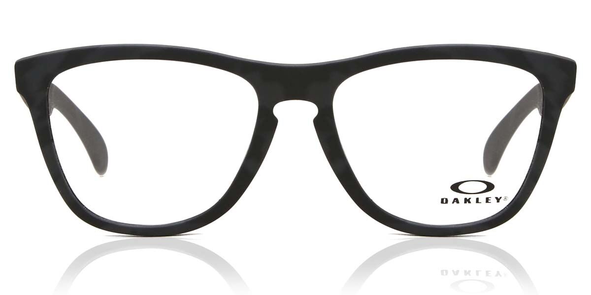 Image of Oakley OX8137A FROGSKINS RX A Asian Fit 813704 Óculos de Grau Pretos Masculino PRT