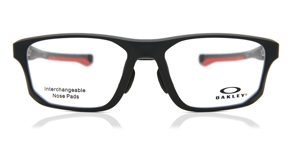 Image of Oakley OX8142 CROSSLINK FIT Asian Fit 814204 Óculos de Grau Pretos Masculino PRT
