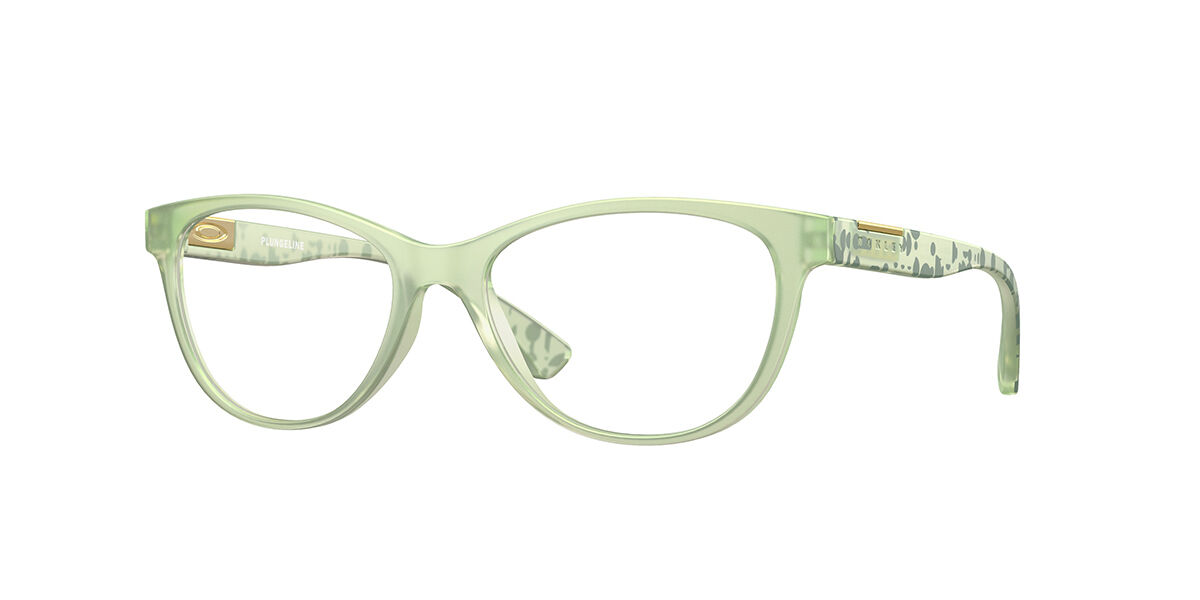Image of Oakley OX8146 PLUNGELINE 814610 Óculos de Grau Verdes Feminino PRT