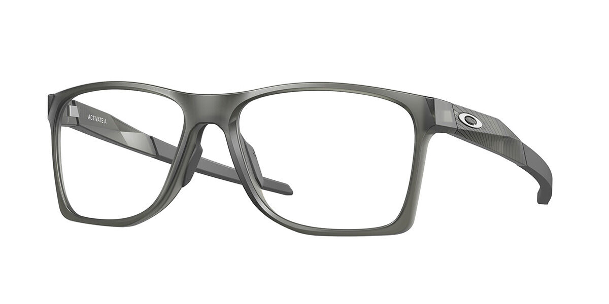 Image of Oakley OX8169F ACTIVATE Formato Asiático 816907 Óculos de Grau Cinzas Masculino BRLPT
