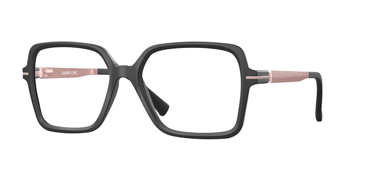 Image of Oakley OX8172 SHARP LINE 817201 Óculos de Grau Pretos Feminino PRT