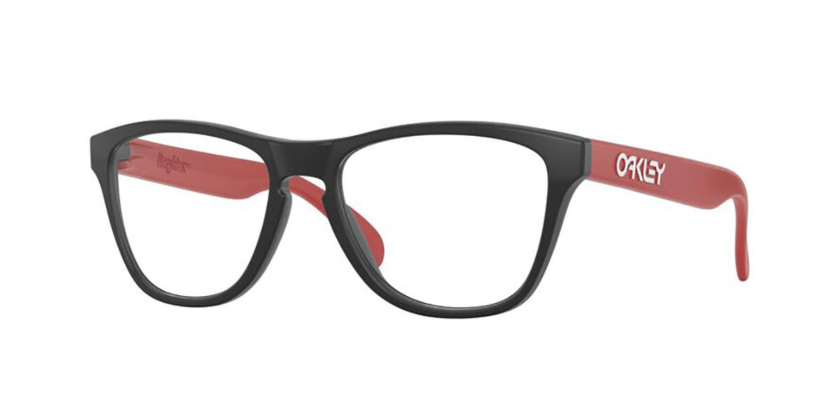 Image of Oakley OY8009F FROGSKINS XS Formato Asiático (Youth Fit) 800904 Óculos de Grau Pretos Masculino BRLPT