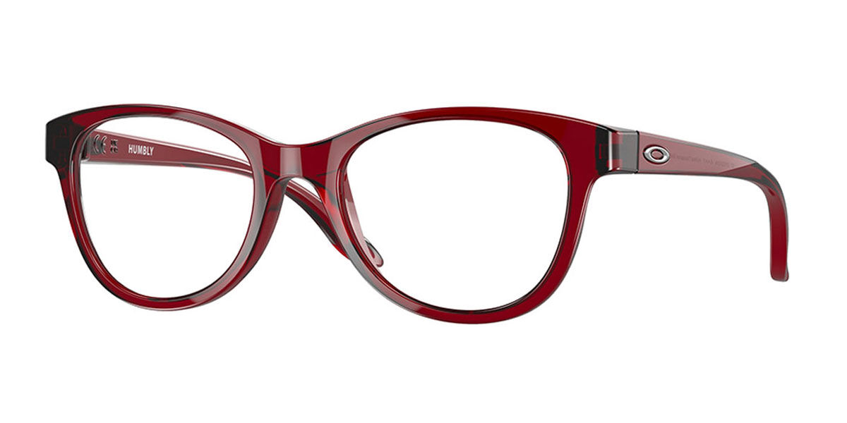 Image of Oakley OY8022 HUMBLY (Youth Fit) 802202 Óculos de Grau Vermelhos Feminino PRT