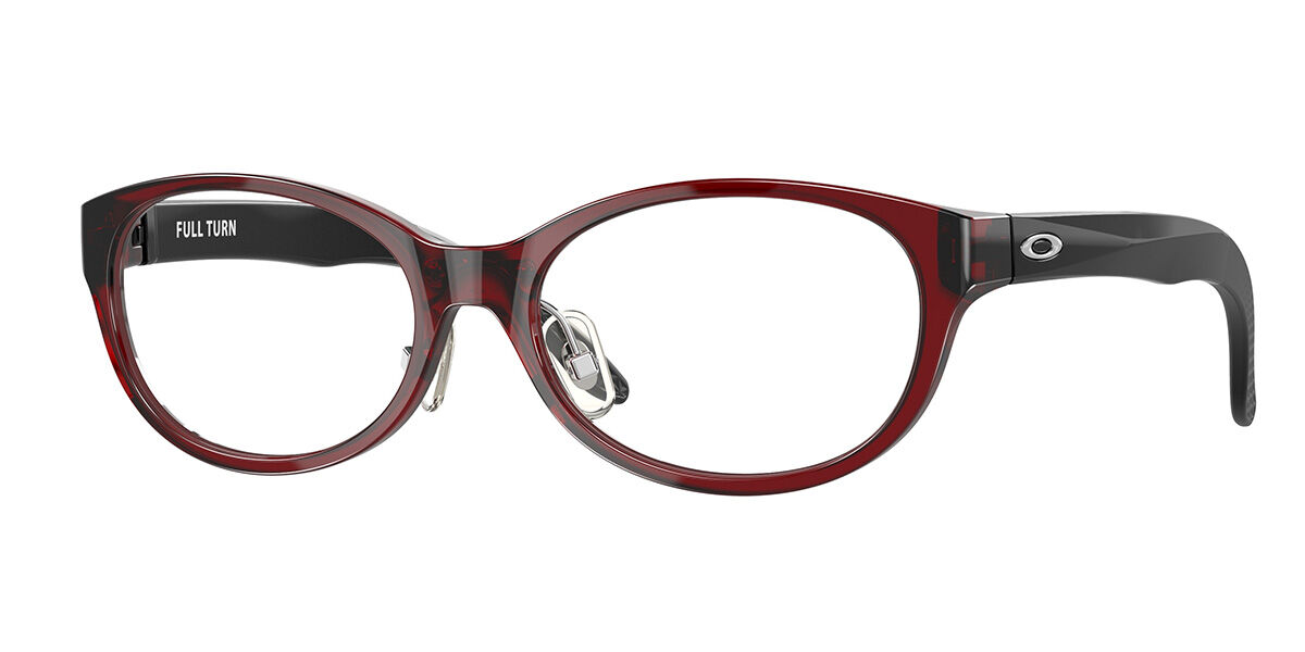 Image of Oakley OY8024D FULL TURN Asian Fit (Youth Fit) 802404 Óculos de Grau Vermelhos Feminino PRT
