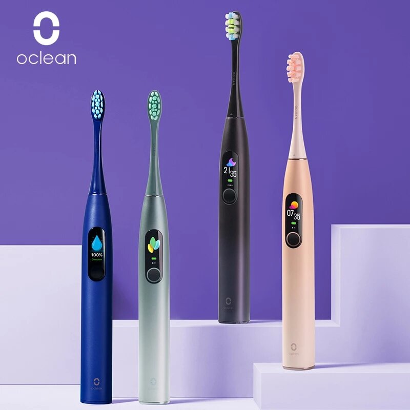 Image of Oclean X PRO Smart Touch Screen Sonic Electric Toothbrush 32 Levels IPX7 Waterproof2hrs Fast Charging Intelligent Toot