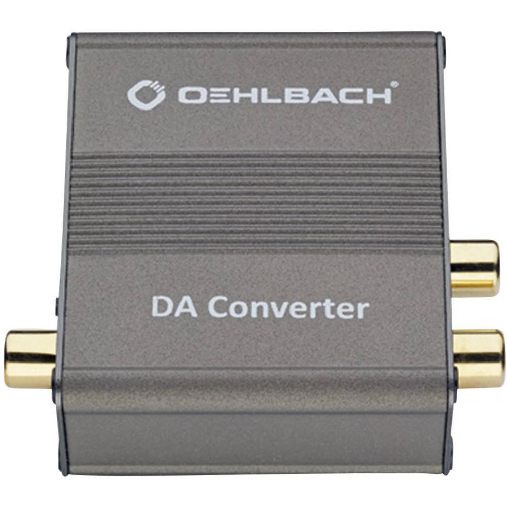 Image of Oehlbach Audio/phono Converter DA Converter [Toslink RCA Digital - RCA]