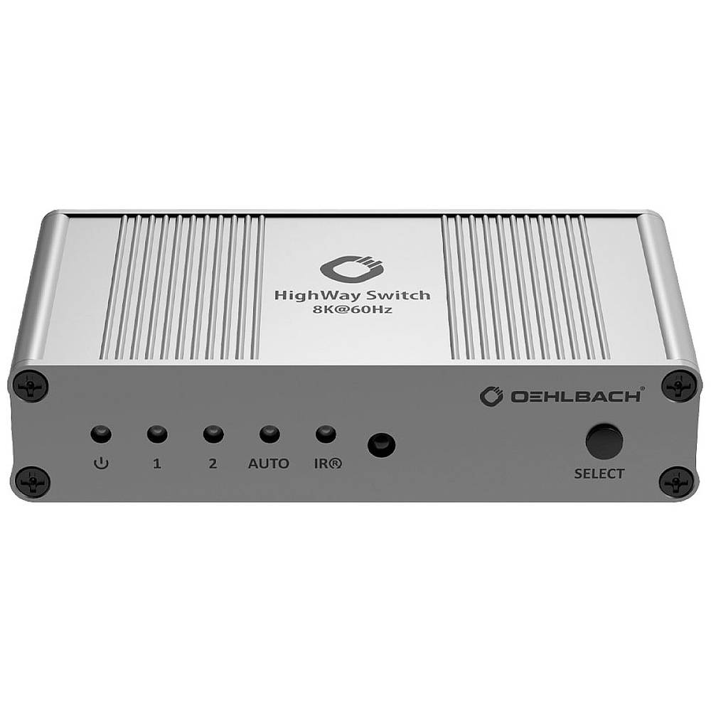 Image of Oehlbach HighWay Switch 8K HDMI switch 2 ports