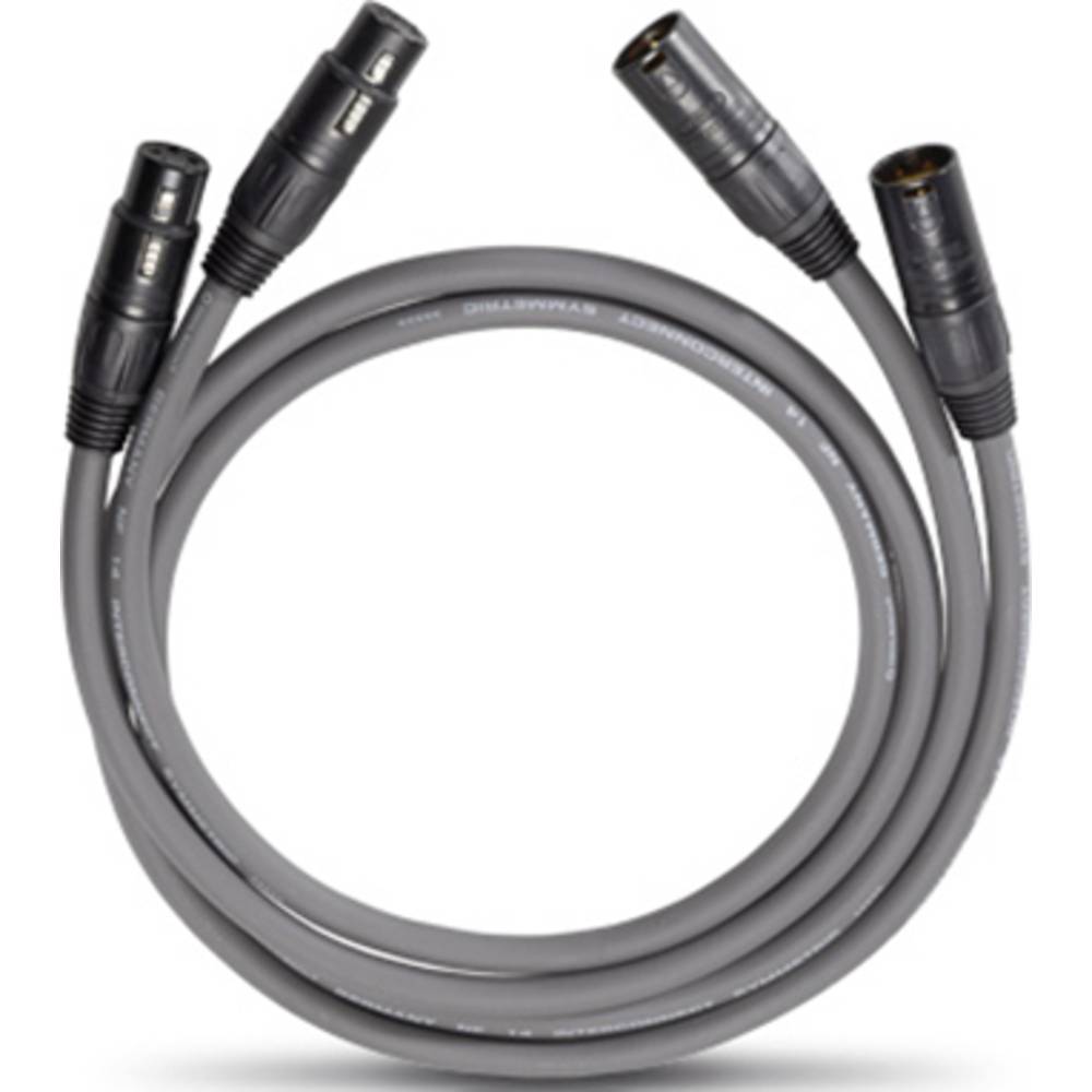 Image of Oehlbach NF 14 Master X XLR Cable [1x XLR plug - 1x XLR socket] 050 m Anthracite