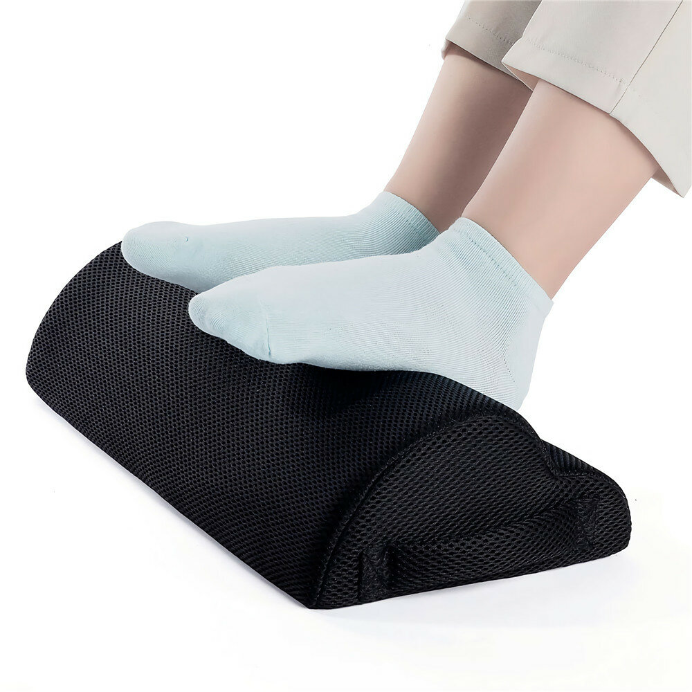 Image of Office Foot Rest Mat Foot Massage Mat Cloud-Shaped Foot Pillow Comfortable Foot Cushion Pillow Home Offfice Supplies