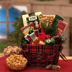 Image of Old Fashioned Christmas Gift Basket