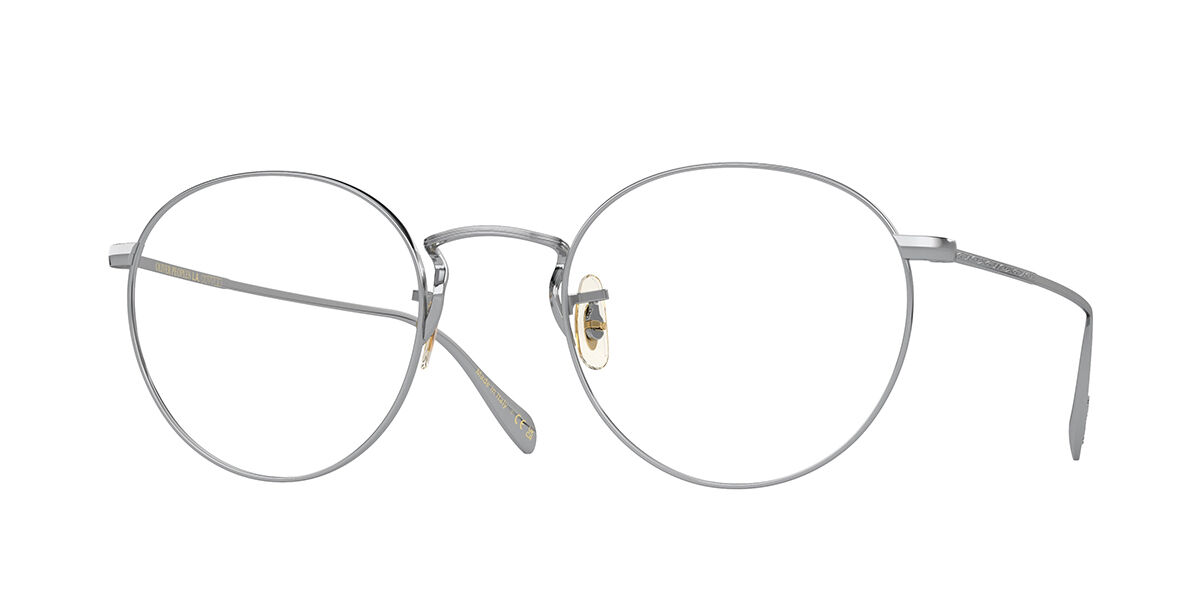 Image of Oliver Peoples OV1186 Coleridge 5036 Óculos de Grau Prata Masculino BRLPT