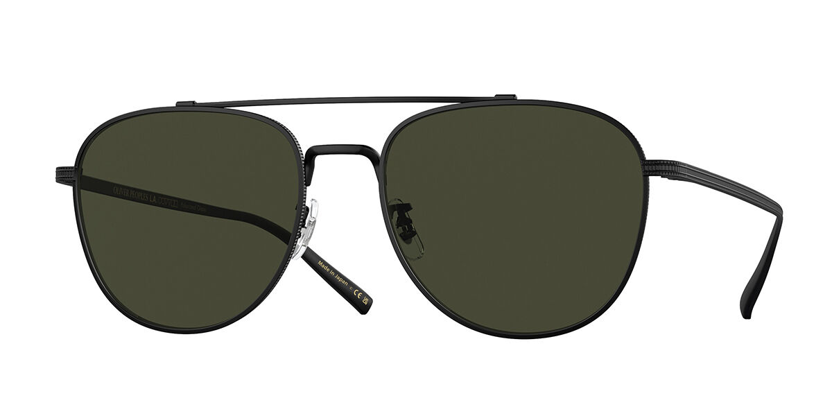 Image of Oliver Peoples OV1335ST Rivetti Polarized 5017P1 55 Svarta Solglasögon Män SEK