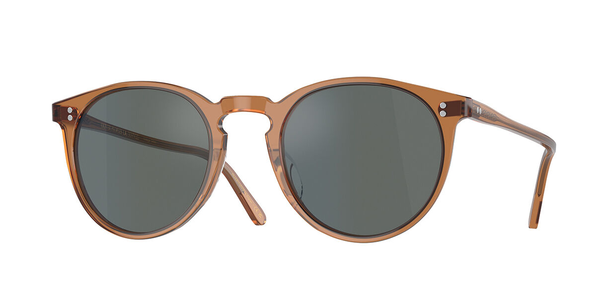 Image of Oliver Peoples OV5183S O'Malley Sun 1783W5 48 Bruna Solglasögon Män SEK