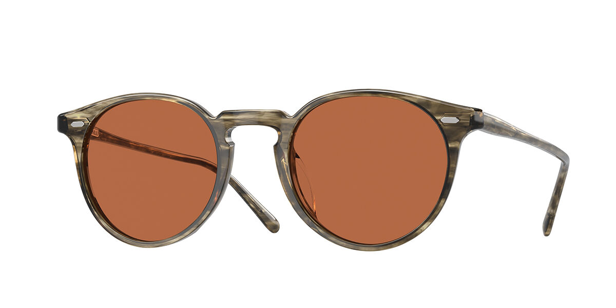 Image of Oliver Peoples OV5529SU N02 Sun 173553 48 Gröna Solglasögon Män SEK