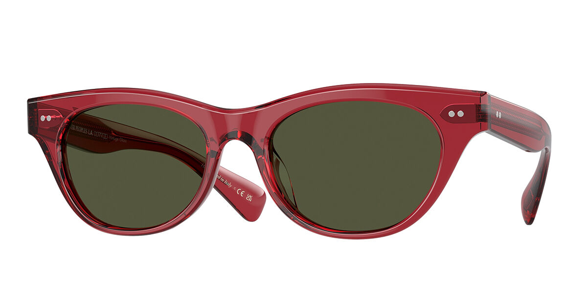 Image of Oliver Peoples OV5541SU Avelin 176452 Óculos de Sol Vermelhos Feminino PRT