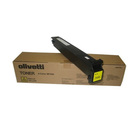 Image of Olivetti B0732 galben (yellow) toner original RO ID 5528