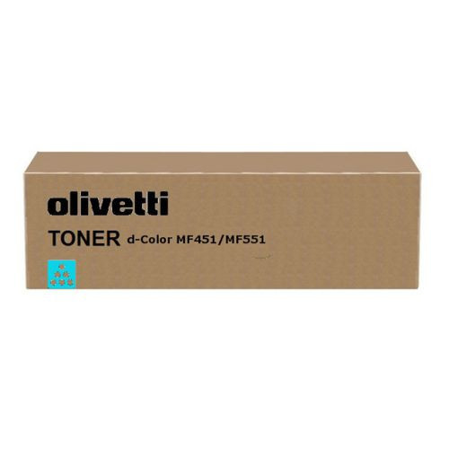 Image of Olivetti B0821 azuriu (cyan) toner original RO ID 5534