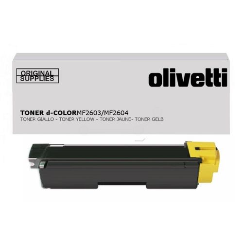 Image of Olivetti B1067 żółty (yellow) toner oryginalny PL ID 10835