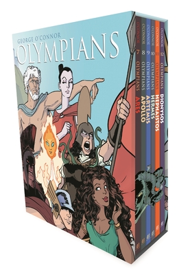 Image of Olympians Boxed Set Books 7-12: Ares Apollo Artemis Hermes Hephaistos and Dionysos