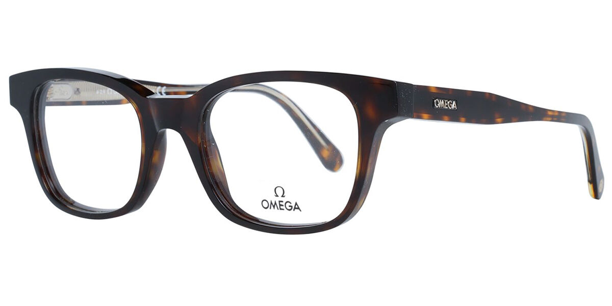 Image of Omega OM5004-H 052 52 Lunettes De Vue Homme Tortoiseshell (Seulement Monture) FR
