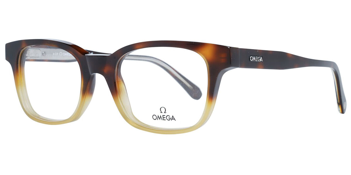 Image of Omega OM5004-H 056 Óculos de Grau Tortoiseshell Masculino PRT