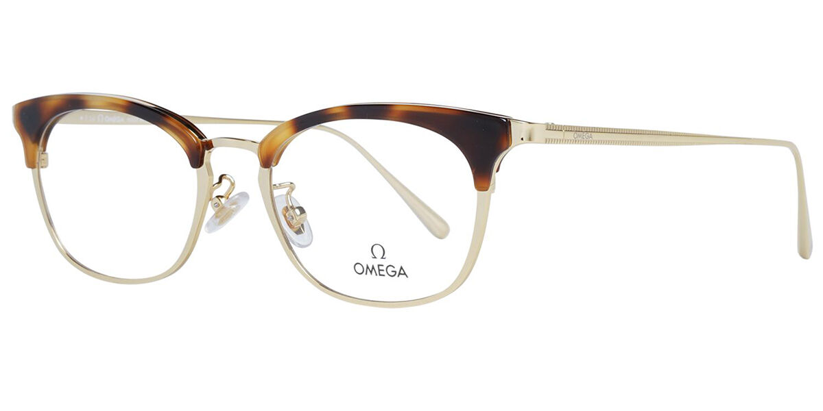 Image of Omega OM5009-H 052 Óculos de Grau Dourados Feminino BRLPT