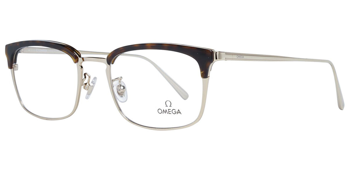 Image of Omega OM5010-H 052 Óculos de Grau Tortoiseshell Masculino PRT