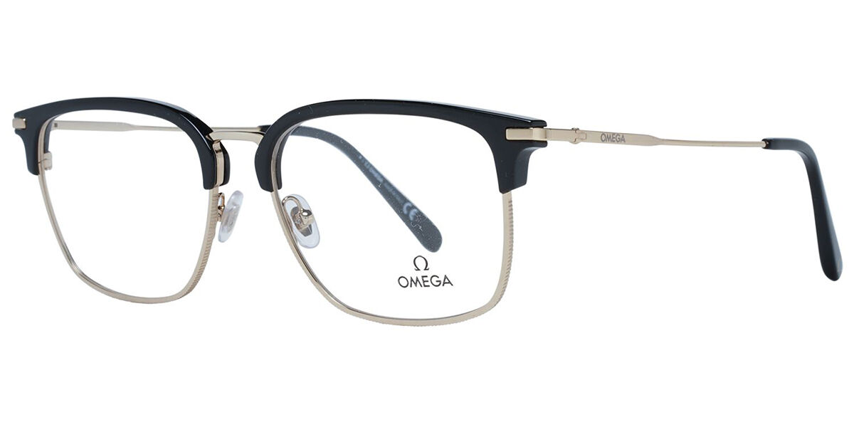 Image of Omega OM5026 001 Óculos de Grau Dourados Masculino PRT