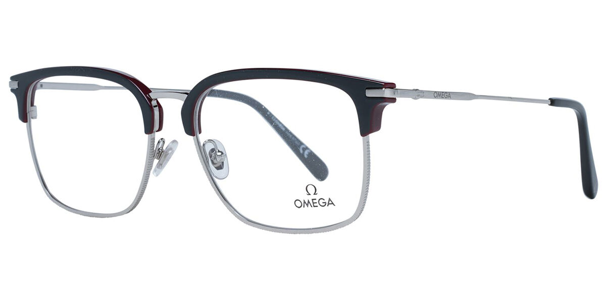 Image of Omega OM5026 020 Óculos de Grau Pretos Masculino BRLPT