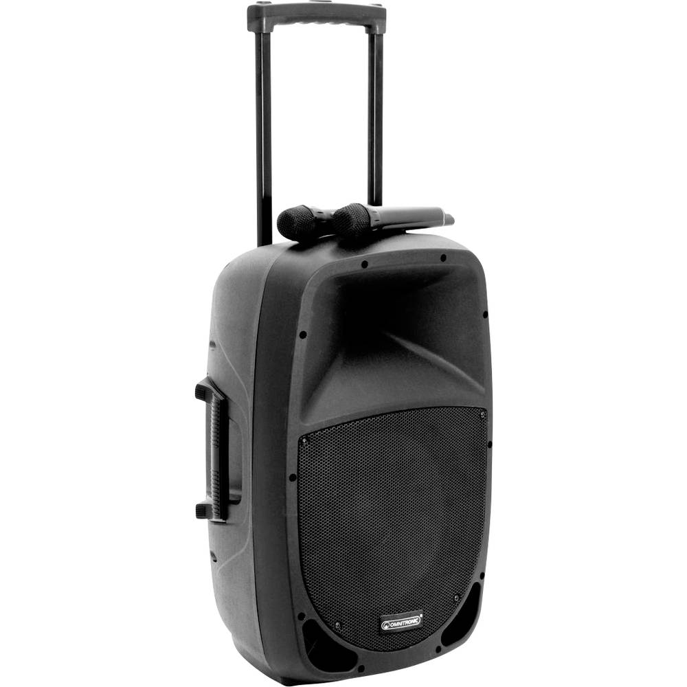 Image of Omnitronic MES-15BT2 Portable PA speaker 38 cm 15 inch mains-powered rechargeable 1 pc(s)