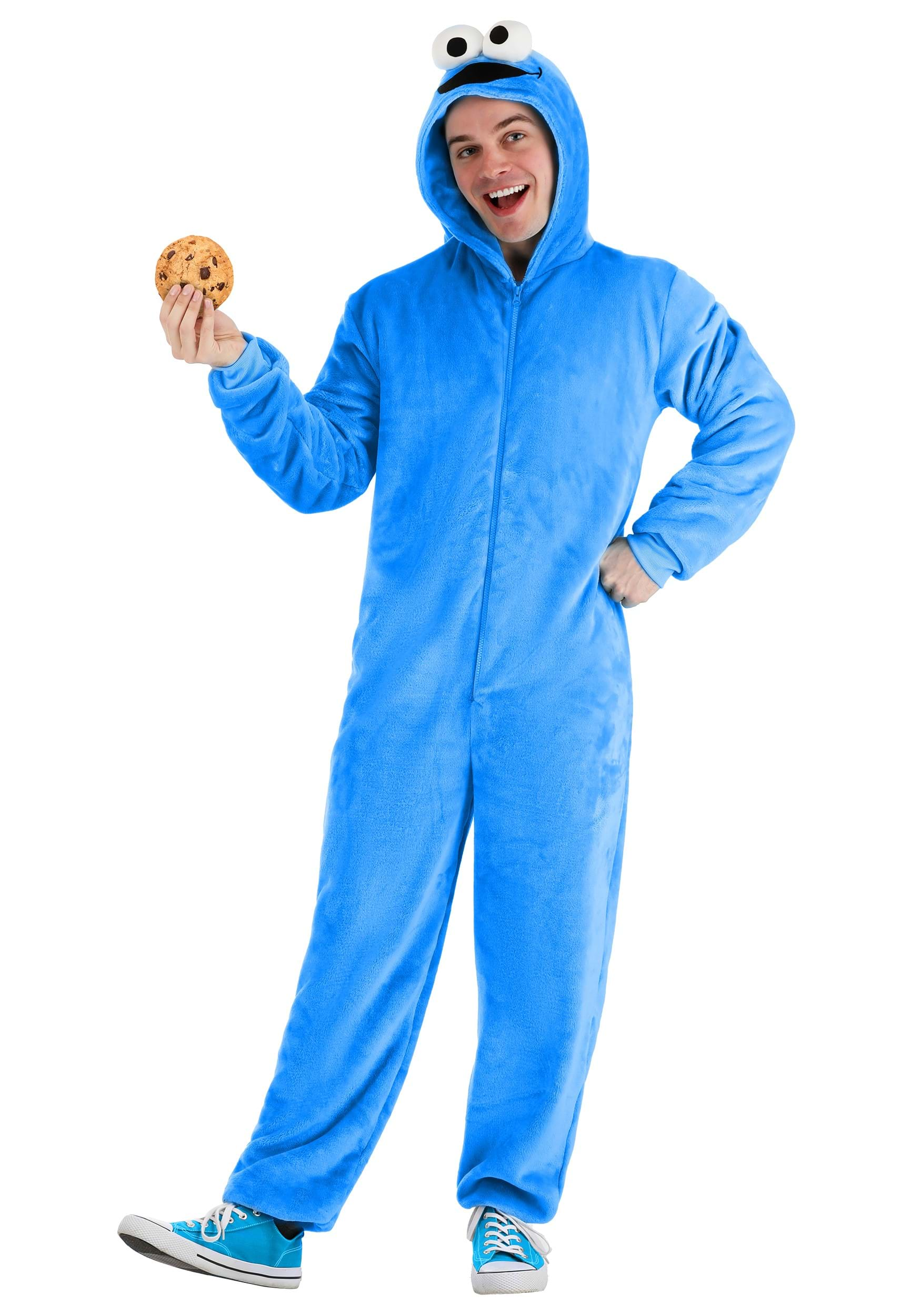 Image of Onesie Sesame Street Cookie Monster ID FUN2557AD-XL