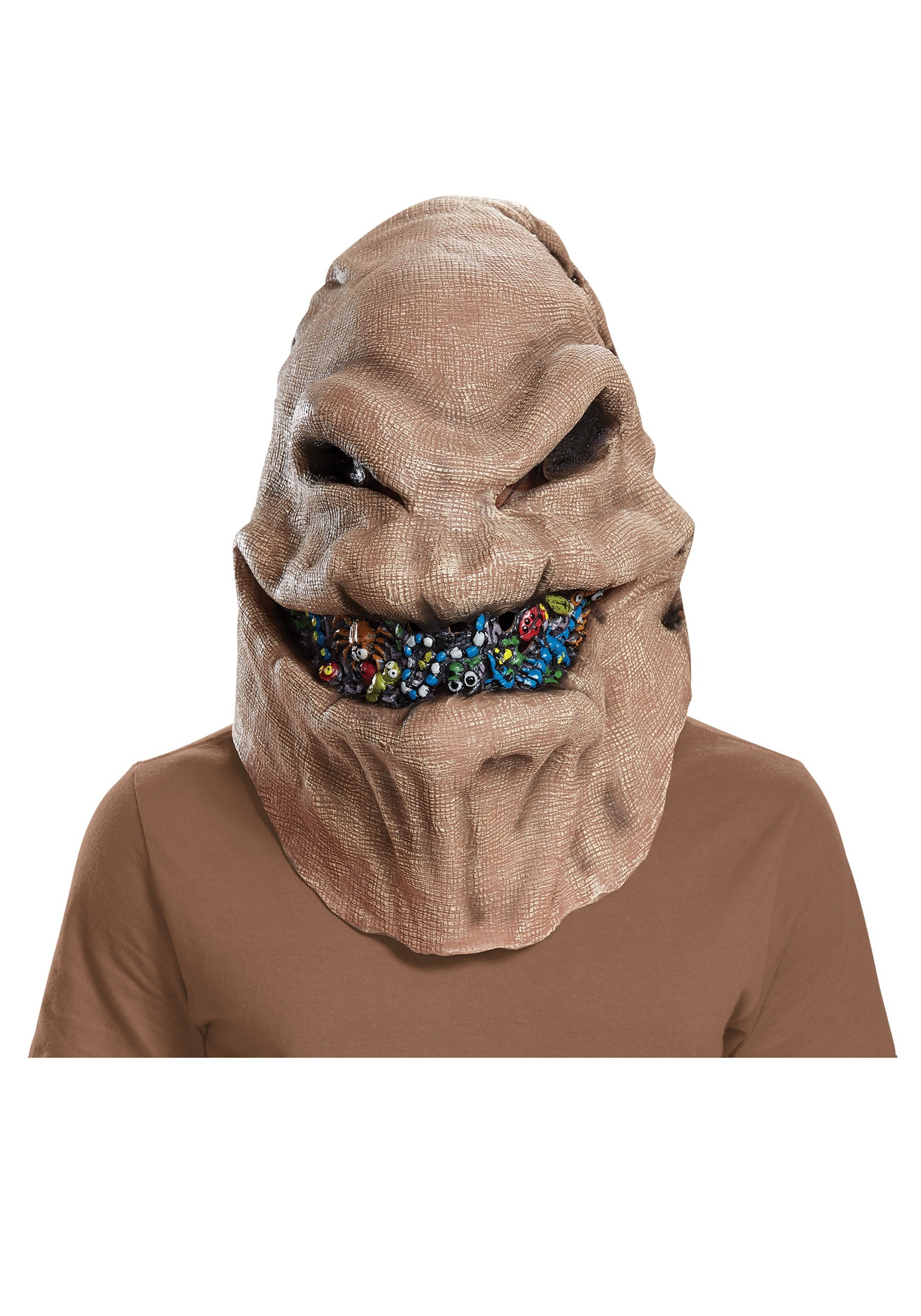 Image of Oogie Boogie Adult Vinyl Mask ID DI65446-ST