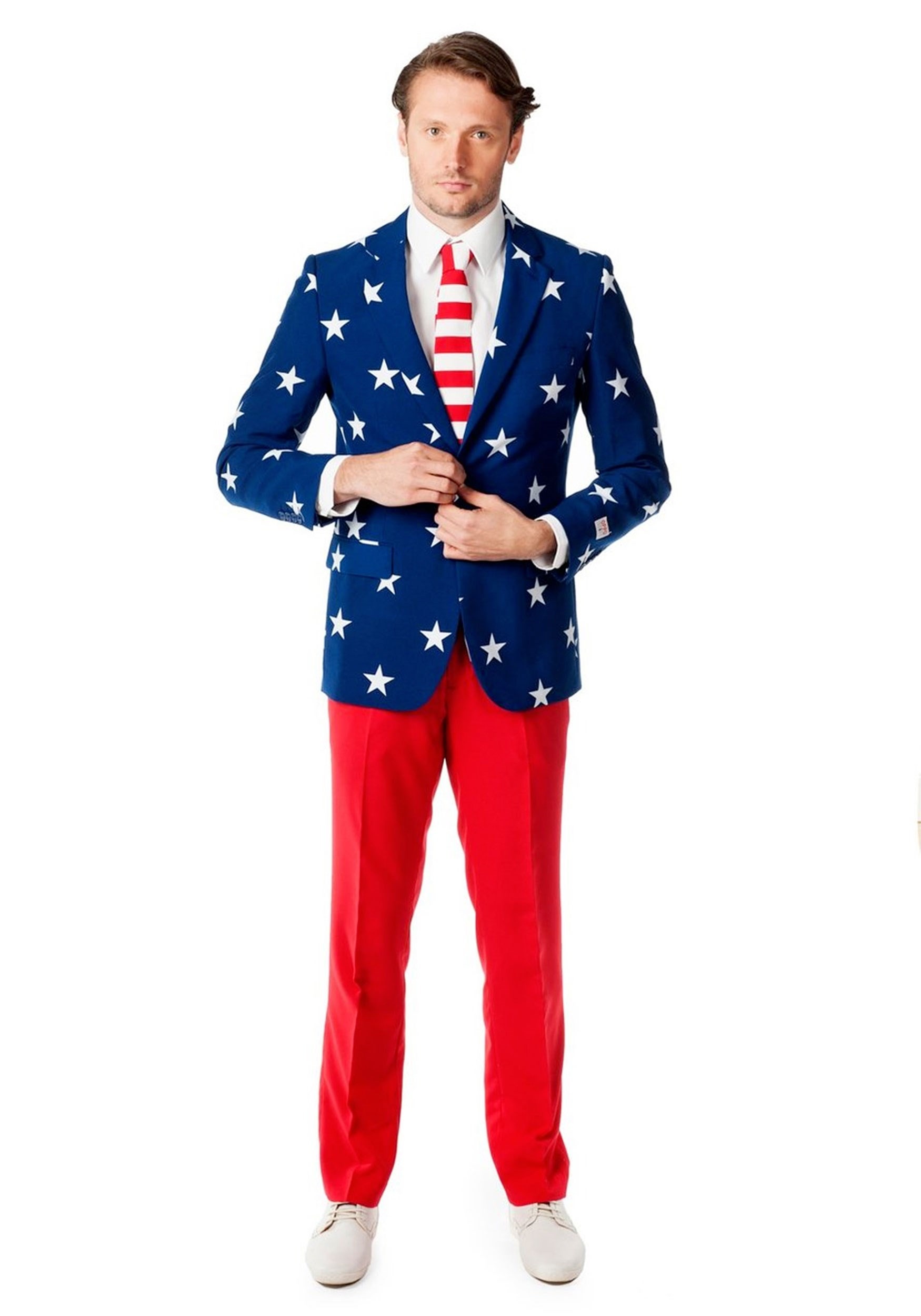 Image of OppoSuits Stars and Stripes Men's Costume Suit ID OSOSUI0023-40