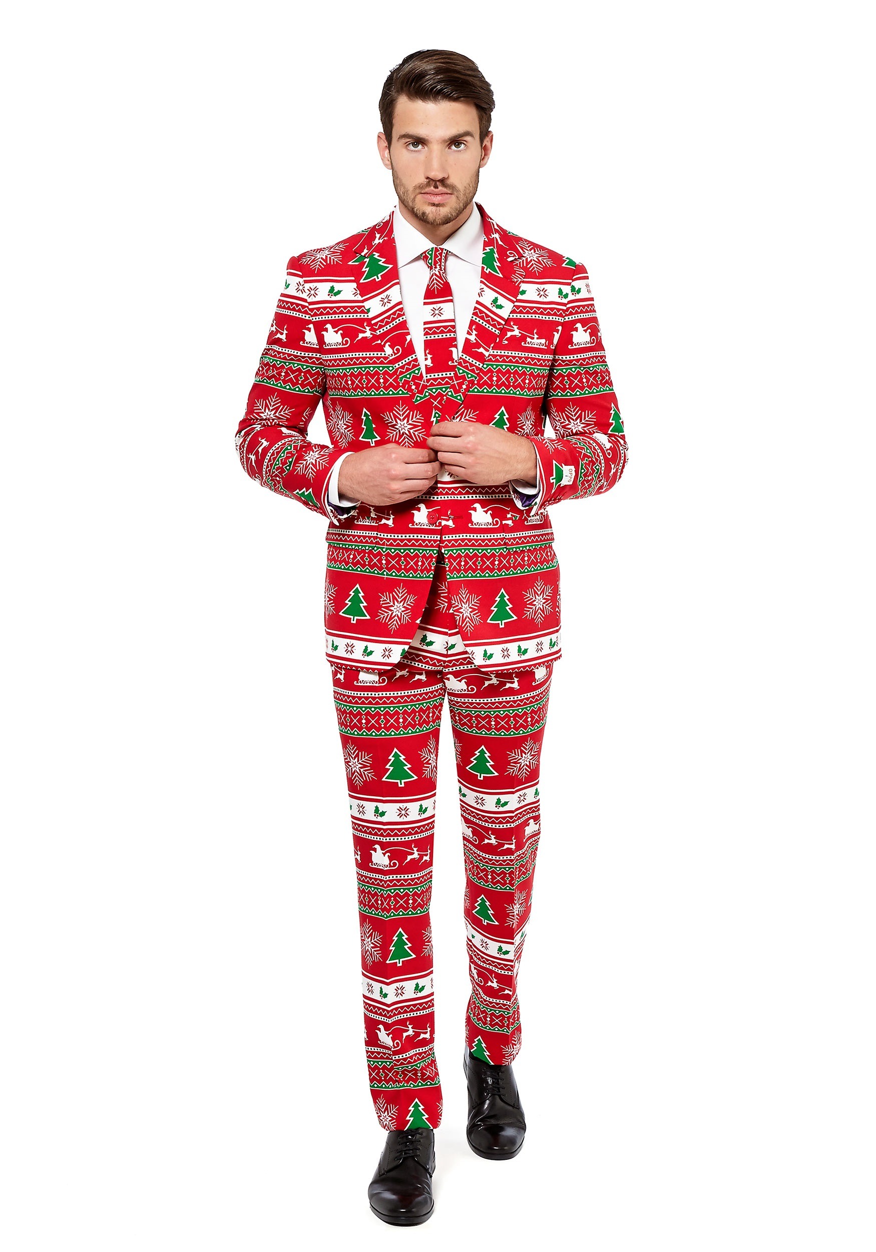 Image of OppoSuits Winter Wonderland Suit for Men ID OSOSUI0054-42