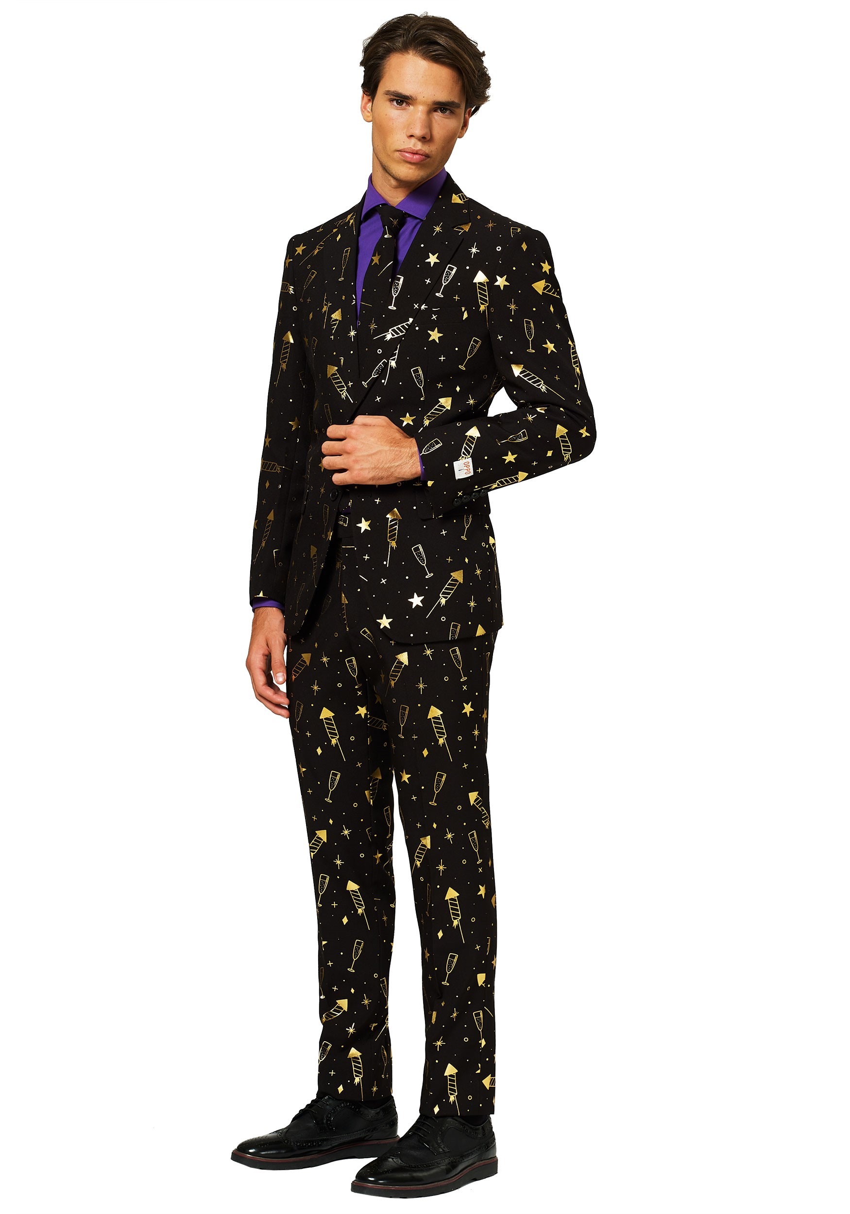 Image of Opposuits Opposuit Men's Fancy Fireworks Suit